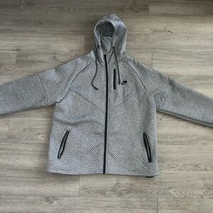 Nike Tech Sportswear Men’s Fleece Hoodie Full Zip - Grey